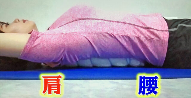 【世界一受けたい授業】バスタオルストレッチのやり方｜肩こり・ストレートネック・巻き肩を改善