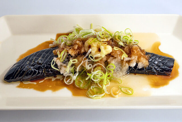 【ヒルナンデス】丸ごとナスのはさみ焼きのレシピ(電子レンジ)時短クイーン長田知恵さん超時短料理