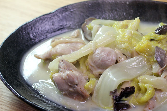 【DAIGOも台所】山本ゆり『白菜と豚バラのクリーム煮』レシピ