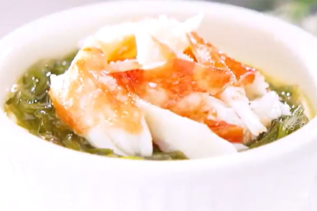 【沸騰ワード10】豆腐の茶碗蒸しの作り方(めかぶソース)志麻さんレシピ(2024年1月1日)