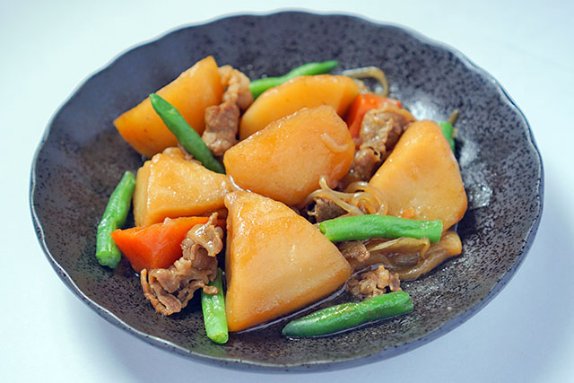 【ヒルナンデス】レンチン肉じゃがのレシピ(電子レンジ)上島亜紀先生の時短料理