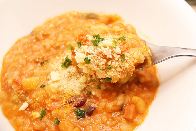 【きょうの料理】具だくさん玄米リゾットのレシピ 長尾信之さん減塩ローリングストック