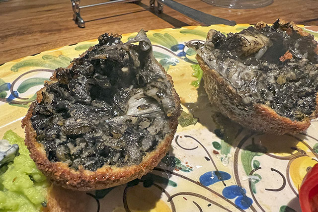 【相葉マナブ】イカ爆弾のレシピ(イカ墨コロッケ)神奈川県真鶴町「魚伝」直伝