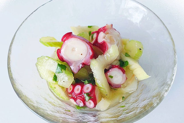 【DAIGOも台所】アスパラとたこのマリネのレシピ レモンのドレッシングで