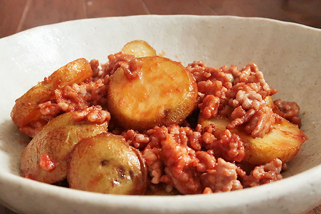 【DAIGOも台所】新じゃがの肉味噌煮のレシピ ご飯が進むおかず