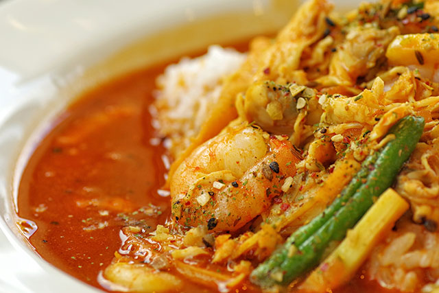 【きょうの料理】えびと夏野菜のスパイスカレーのレシピ 水野仁輔さんのワクワクごちそう