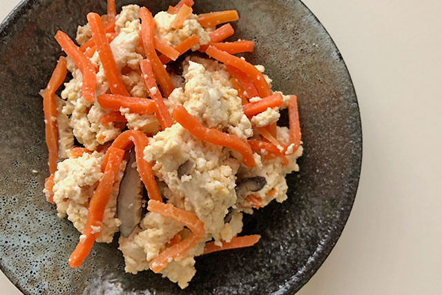 【きょうの料理】にんじんの白和えのレシピ 本田明子さんのあきっこない料理