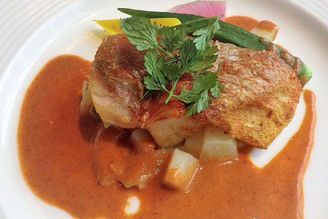 【きょうの料理】桜鯛とクレソンのバターあんかけのレシピ 上野修シェフなにわの食い味