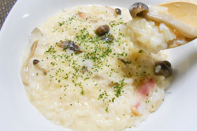 【DayDay】冷凍チャーハンリゾットの電子レンジレシピ(冷凍食品)タケムラダイさん時短料理