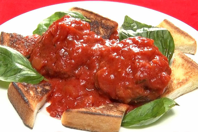 【ぐるナイ】煮込みハンバーグのレシピ(トマトバジリコハンバーグ)鉄人シェフの江部敏史シェフと料理対決