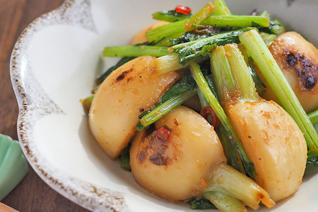 【ヒルナンデス】焼きかぶの焦がし醤油ステーキのレシピ 今井亮さん時短料理