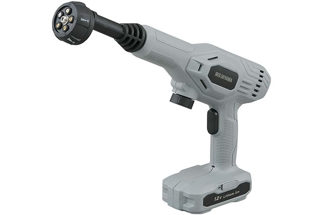 【所さんお届けモノです家電】アイリスオーヤマ『充電式ハンディウォッシャーJHW-101』ペットボトルで高圧！小型洗浄機