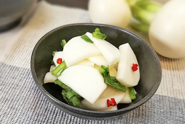 【きょうの料理】かぶと新生姜の浅漬けのレシピ 大原千鶴さん自家製で楽しむ時短ごはん