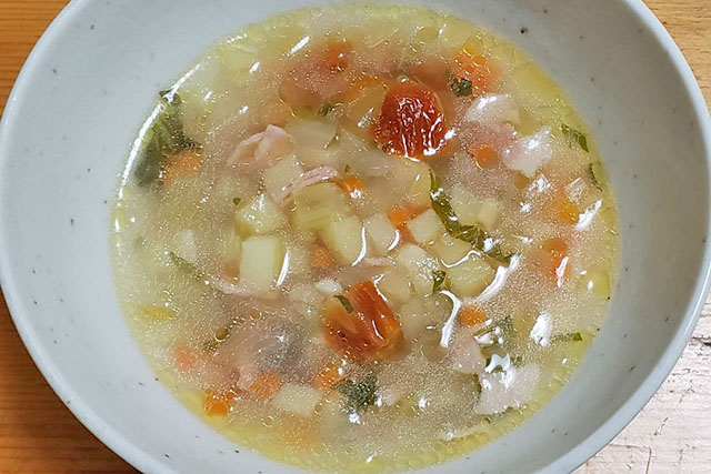 【きょうの料理】刻み野菜スープのレシピ やなせたかしの台所