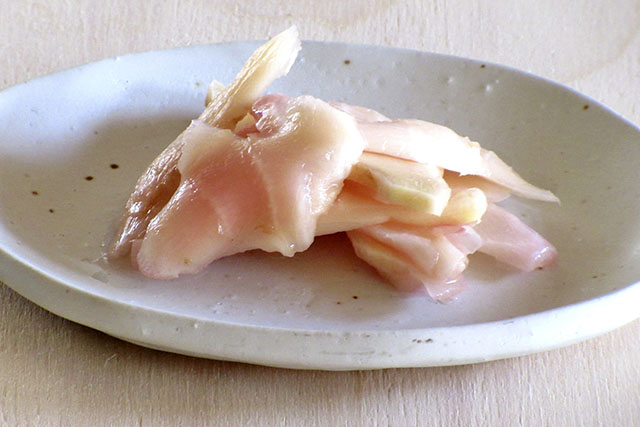 【きょうの料理】新生姜の甘酢漬け(ガリ)のレシピ 横山タカ子さん新生姜料理