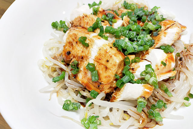 【あさイチ】ゆでささみ黒酢だれがけのレシピ(ワタナベマキ)朝イチみんなゴハンだよ