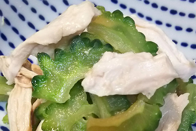 【DAIGOも台所】ゴーヤとささみの強火炒めのレシピ ゴーヤアレンジ料理