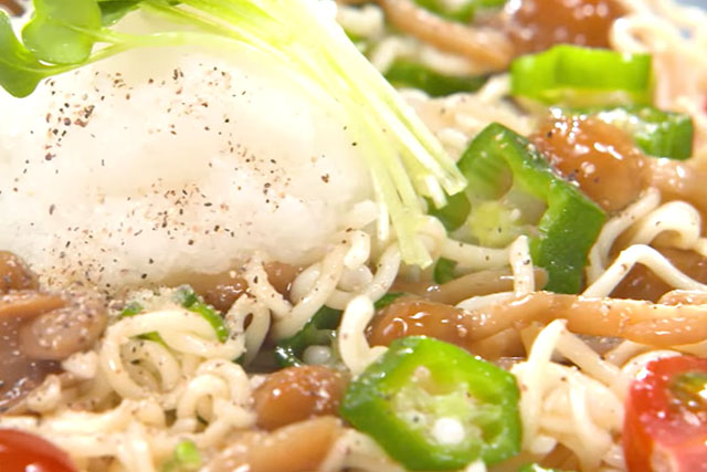 【ジョブチューン】冷やしぶっかけチャルメラのレシピ(明星食品)チャルメラ醤油ラーメンアレンジレシピ