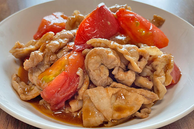 【きょうの料理】豚しゃぶとトマトのピリ辛みょうが和えのレシピ ワタナベマキさん豚肉料理