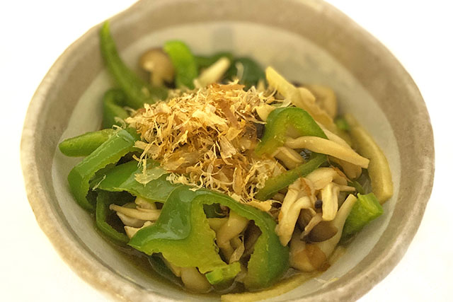 【きょうの料理】ちぎりピーマンのおかか炒めのレシピ 笠原将弘さん直伝