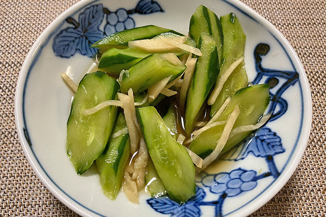 【きょうの料理】きゅうりの香味野菜漬けのレシピ 大原千鶴さんあっさりおかず時短ごはん