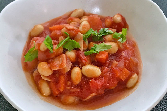 【きょうの料理】トマトと豆とひき肉のカレー炒めのレシピ 夏梅美智子さん夏野菜料理