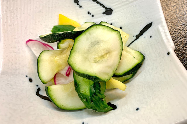 【あさイチ】ズッキーニのレモン醤油和えのレシピ(堤人美)朝イチみんなゴハンだよ