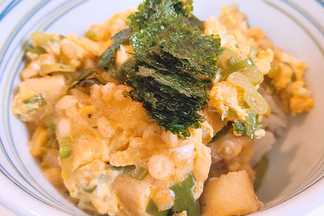 【DAIGOも台所】木の葉丼のレシピ 油揚げアレンジ料理