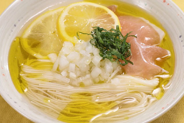 【ラヴィット】塩レモンそうめんのレシピ 那須雄登さん夏の冷やし麺料理