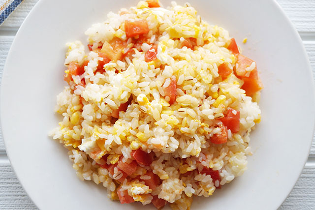 【相葉マナブ】トマトたっぷりあんかけチャーハンのレシピ 神奈川県川崎市のトマト農家直伝