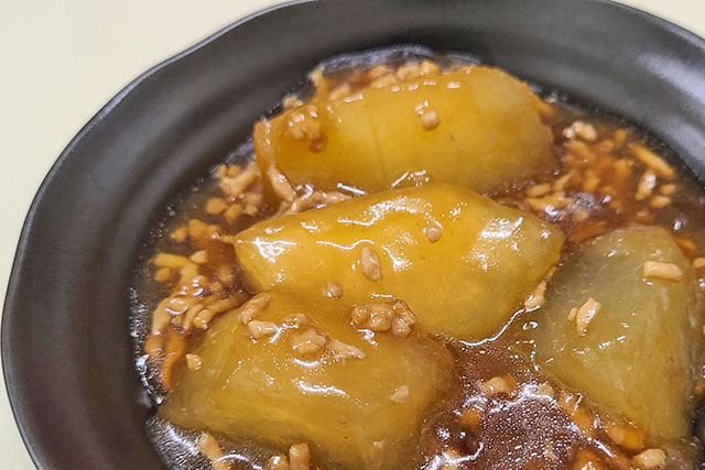 【きょうの料理】太きゅうりのそぼろあんかけのレシピ 能登料理人の川嶋亨さん直伝