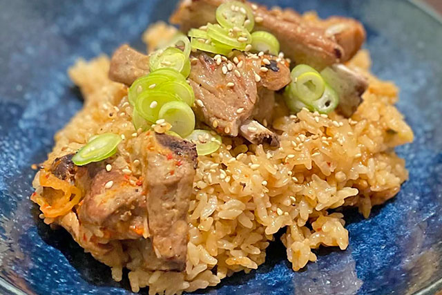 【きょうの料理】ガーリックステーキチャーハンのレシピ しらいのりこさん直伝