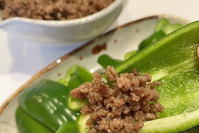 【きょうの料理】南仏風鶏そぼろピーマンのレシピ 渡辺雄一郎シェフ直伝