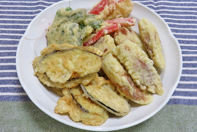 【きょうの料理】夏の天ぷら3種のレシピ(しいたけ・ゴーヤ・ちくわ)本田明子のあきっこない料理