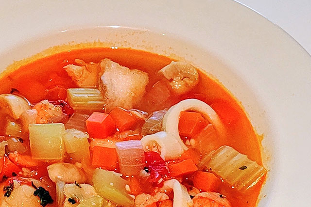 【きょうの料理】夏野菜といかのスープ仕立てのレシピ 渡辺雄一郎シェフ直伝