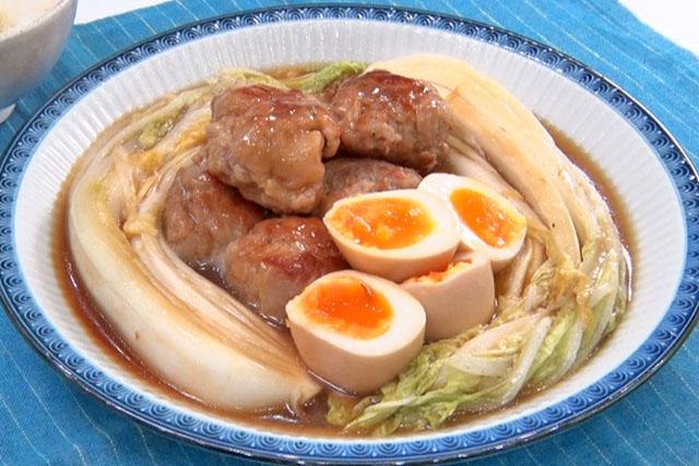 【THE TIME】豚こまと白菜の角煮風のレシピ ほぼアレレシピ