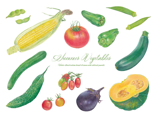 【ZIP】夏野菜レシピBEST5 道の駅の野菜好きおすすめ殿堂入り料理