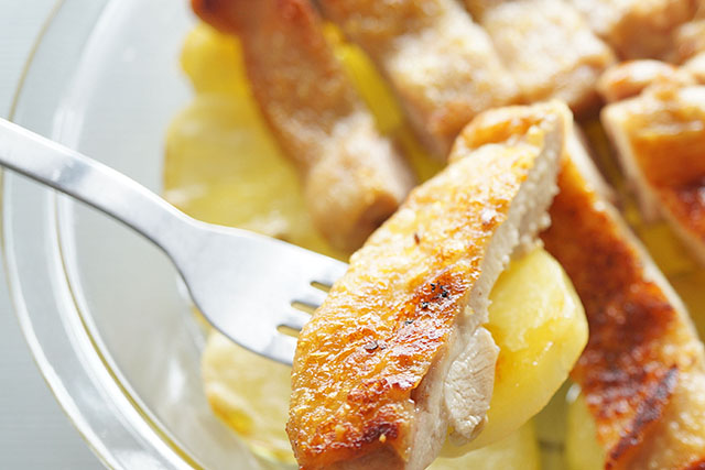 【DAIGOも台所】レンジで鶏とじゃがいもの塩だれ煮のレシピ 山本ゆりさんの簡単料理