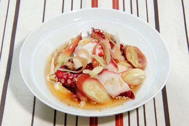 【DayDay】タコとみょうがの酸っぱいマリネの時短レシピ 亜希のざっくりキッチン