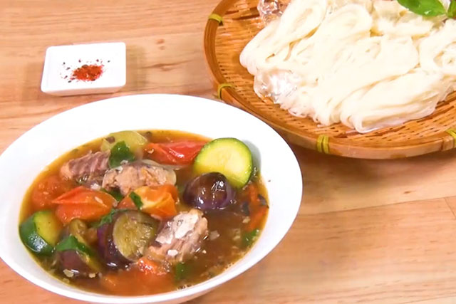 【ホンマでっかTV】トマトとサバ缶の冷熱具だくさんそうめんのレシピ 重信初江さん直伝