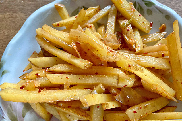 【相葉マナブ】じゃがいものきんぴらのレシピ 北海道十勝地方音更町のじゃがいも農家直伝