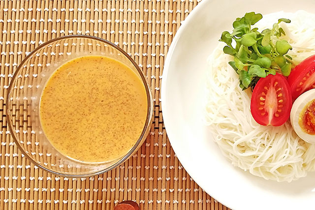 【相葉マナブ】冷やしもやし担々麺ダレのレシピ(菰田欣也シェフ)そうめん-1グランプリ