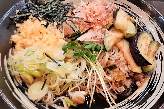 【ぽかぽか】夏野菜たっぷりのごまだれそばのレシピ 浜内千波先生の時短料理