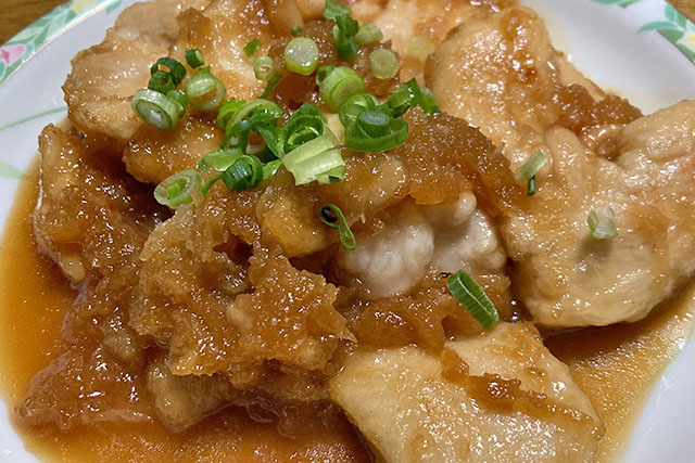 【きょうの料理】鶏もも肉の梅みぞれあんかけのレシピ 荻野聡士シェフ夏のシンプル和食