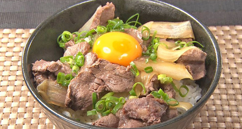 【ZIP】馬肉丼のレシピ(川中健介)カロパ飯ダイエット料理