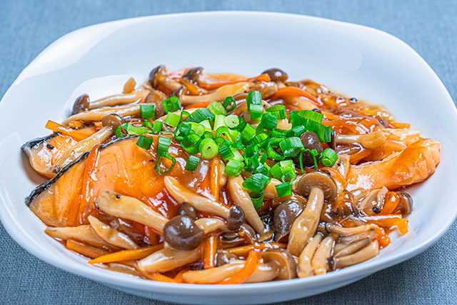 【あさイチ】秋鮭のきのこあんかけのレシピ(西澤辰男)朝イチみんなゴハンだよ