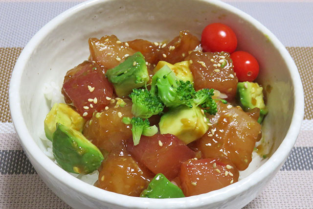 【あさイチ】まぐろのポキ丼のレシピ(牛尾理恵)朝イチみんなゴハンだよ