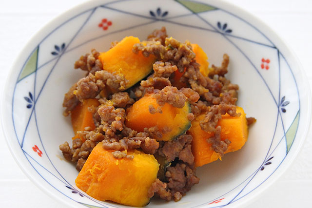 【DAIGOも台所】かぼちゃと牛挽肉の煮込みのレシピ 中華アレンジ料理