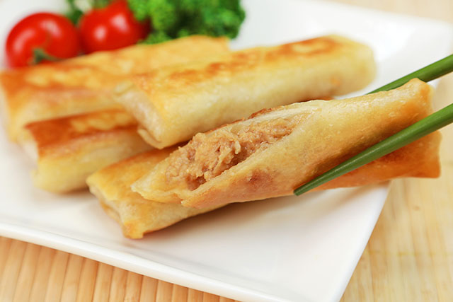 【DAIGOも台所】豆もやしの春巻きのレシピ 皮パリパリ