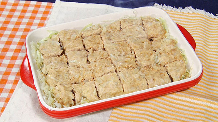 【DayDay】レンチンするだけ無限肉キャベツのレシピ(ペコ)亜希のざっくりキッチン